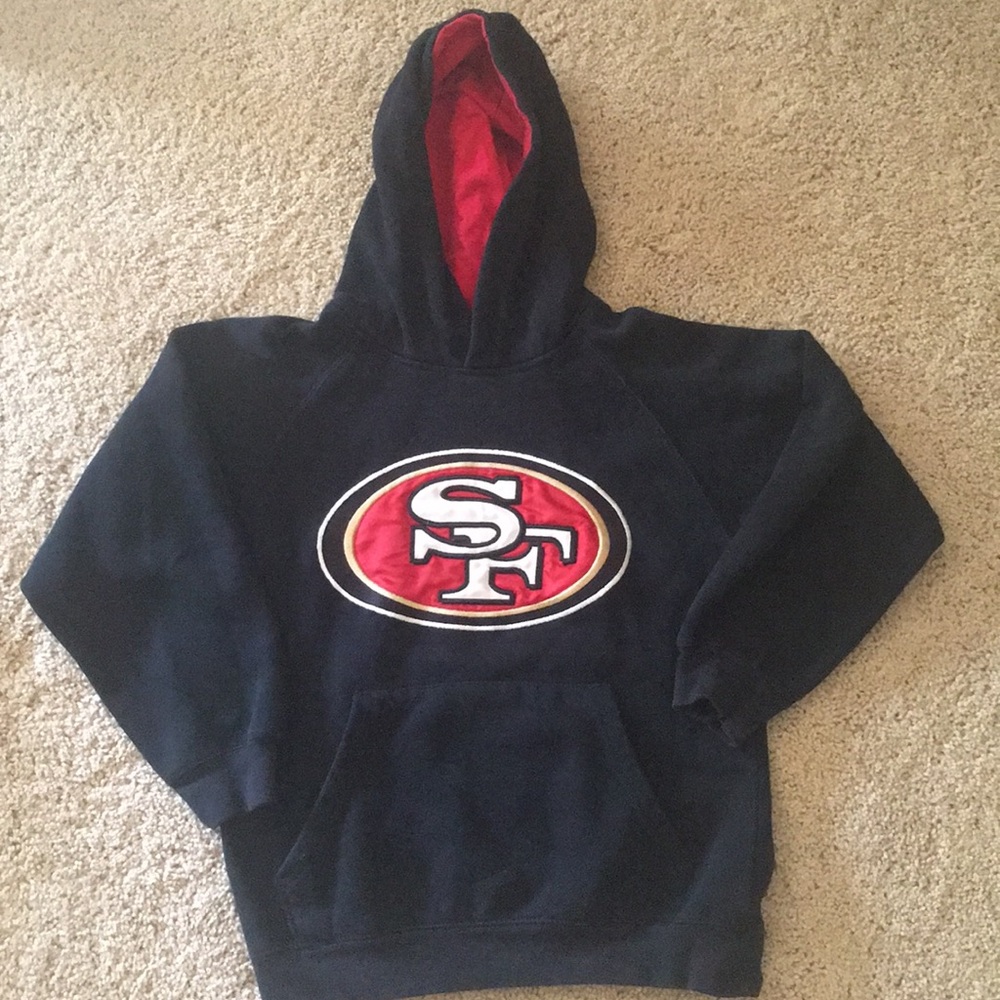Kids size small (8) San Francisco 49er hoodie